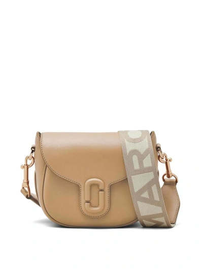 Marc Jacobs Small Saddle Crossbody Bag In Camel