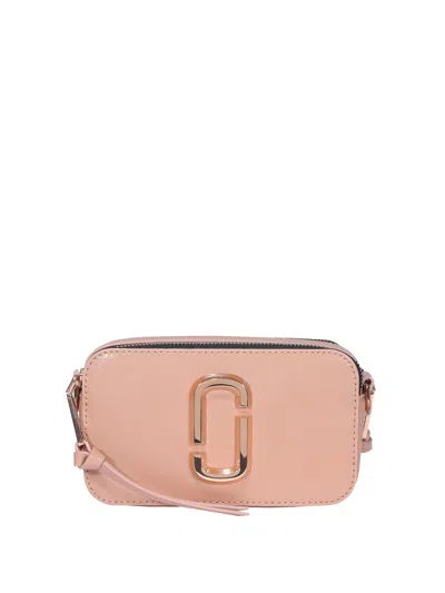 Marc Jacobs Snapshot Dtm Saffiano Leather Camera Bag In Pink