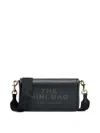 Marc Jacobs Borsa A Tracolla Nera In Pelle Martellata Color Nero In Black