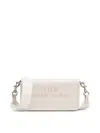Marc Jacobs The Leather Mini Cotton Cross-body Bag In White