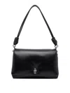 Marc Jacobs Black The Dual Puff Medium Shoulder Bag In Negro