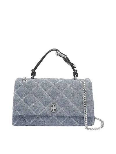 Marc Jacobs Ligh Wash Indigo The Dual Chain Shoulder Bag