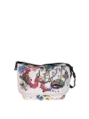 MARC JACOBS COLLAGE PRINTED CANVAS BAG