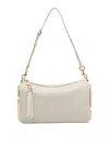 Marc Jacobs Leather Shoulder Bag Adjustable Detachable Strap In Yellow