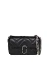 Marc Jacobs The Quilted Leather J Marc Shoulder Bags Black In Negro