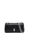 Marc Jacobs Black Leather Shoulder Handbag In Negro