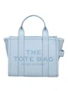 Marc Jacobs Small Tote In Celestial Leather In Blue