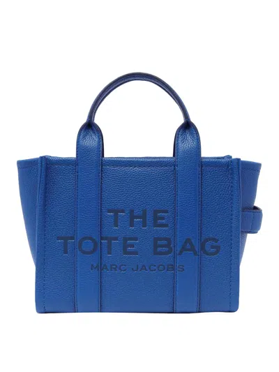 Marc Jacobs Fluo Candy Tote Bag With Mini Model In Blue