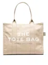 Marc Jacobs The Large Canvas Tote Bag In Beis