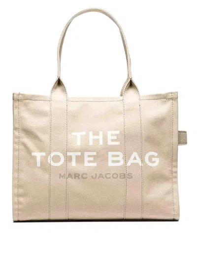 Marc Jacobs The Large Tote Canvas Tote In Neutral