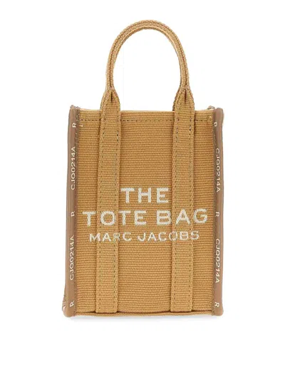 Marc Jacobs The Tote Mini Bag In Beige