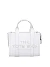 Marc Jacobs The Leather Small Tote Bag In White