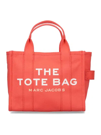 Marc Jacobs Small Tote Bag In Orange