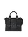 Marc Jacobs 'the Mini Tote Bag' Black Shoulder Bag With Logo In Black