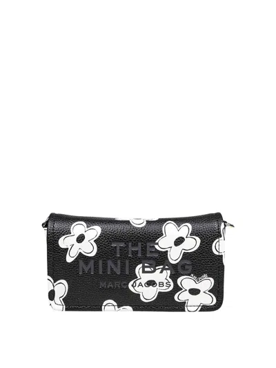 MARC JACOBS THE MINI BAG IN BLACK LEATHER