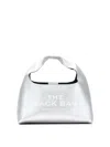 Marc Jacobs The Metallic Leather Mini Sack Bag In Silver