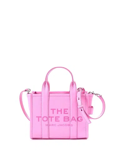Marc Jacobs The Small Leather Tote In Pink