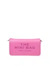 Marc Jacobs The Mini Bag Leather Crossbody Bag In Pink