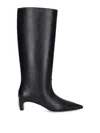 Marc Jacobs The Mel Leather Knee-high Boots In Black