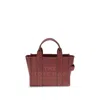 Marc Jacobs Bordeaux Calf Leather Bos Taurus Handbag In Burgundy