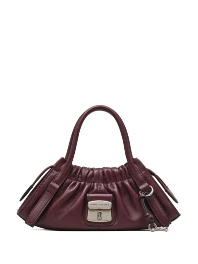 MARC JACOBS MARC JACOBS BORDEAUX LAMB LEATHER BAG