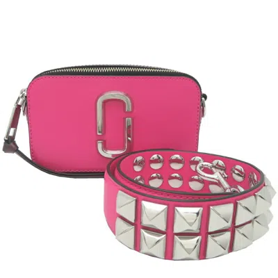 Pre-owned Marc Jacobs Bordeaux Pink Pvc Shoulder Bag () In Multi