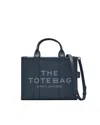 Marc Jacobs Borsa A Mano The Leather Medium Tote Bag Blue Sea