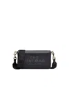 Marc Jacobs Borsa A Tracolla Nera In Pelle Martellata Color Nero In Black