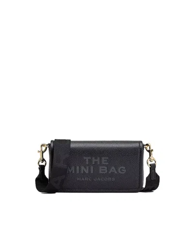 MARC JACOBS BORSA A SPALLA THE LEATHER MINI BLACK