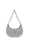 Marc Jacobs The Curve Small Shoulder Bag In Silver