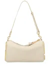 Marc Jacobs Leather Shoulder Bag Adjustable Detachable Strap In Neutral