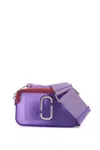 Marc Jacobs Women Lilac Pvc The Snapshot Crossbody Bag