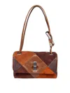 Marc Jacobs Borsa The Mini Dual Shoulder In Brown