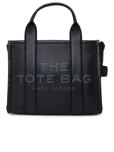 Marc Jacobs Borsa The Mini Tote Pelle In Black