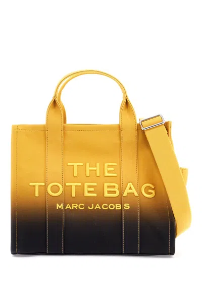 Marc Jacobs Borsa The Ombre Canvas Medium Tote Bag In Yellow, Black