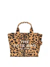 Marc Jacobs The Cheetah Small Tote Bag Canvas
