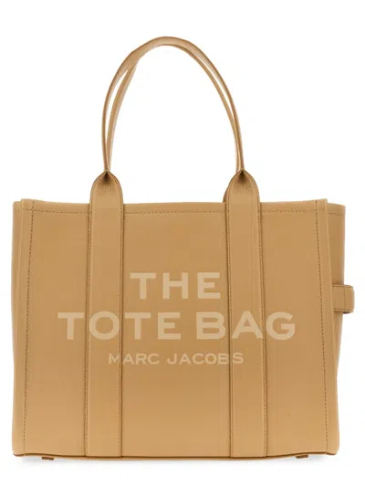 Marc Jacobs Borsa The Tote Large In Beige