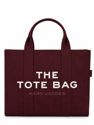 Marc Jacobs Borsa "the Tote" Large In Burgundy