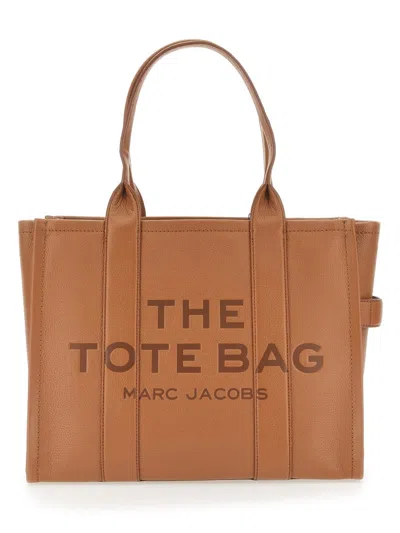 Marc Jacobs Borsa The Tote Large In Brown