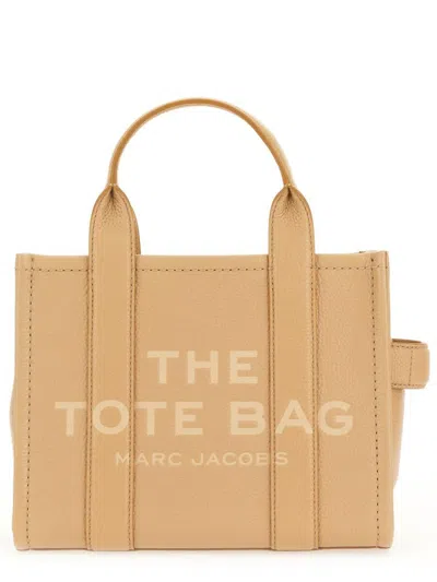Marc Jacobs Borsa The Tote Small In Beige