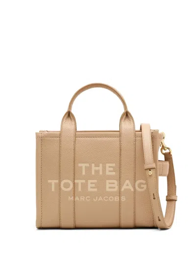Marc Jacobs Borsa The Tote Small In Beige