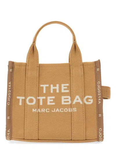 Marc Jacobs Borsa The Tote Small In Beige