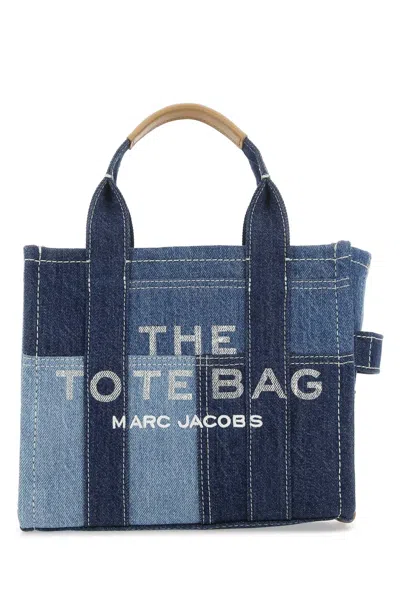 Marc Jacobs Borsa The Tote Small In Blue