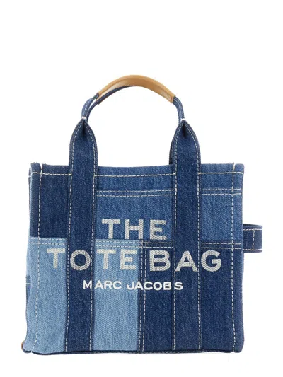 Marc Jacobs Borsa The Tote Small In Blue