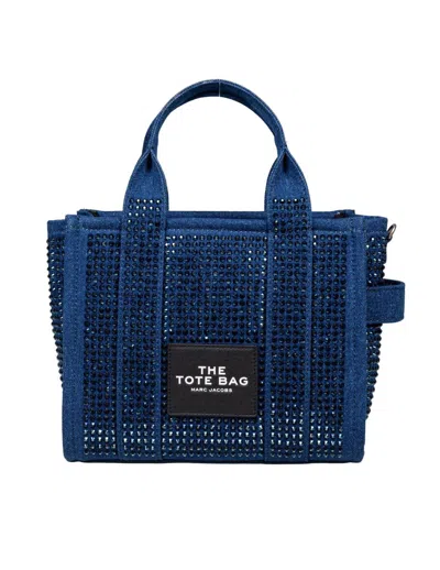 Marc Jacobs Borsa Tote In Jeans In Dark Wash