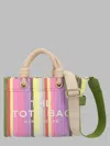 Marc Jacobs Borsa Tote Small A Righe In Multi