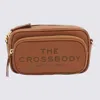 Marc Jacobs The Crossbody Tote Leather Bag Argan Color In Brown