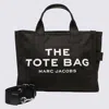 Marc Jacobs Black Canvas The Small Traveler Tote Bag