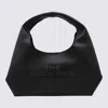 Marc Jacobs Black Leather The Sack Shoulder Bag In Black