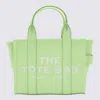 Marc Jacobs Small Grained Leather Tote Bag In Peppermint